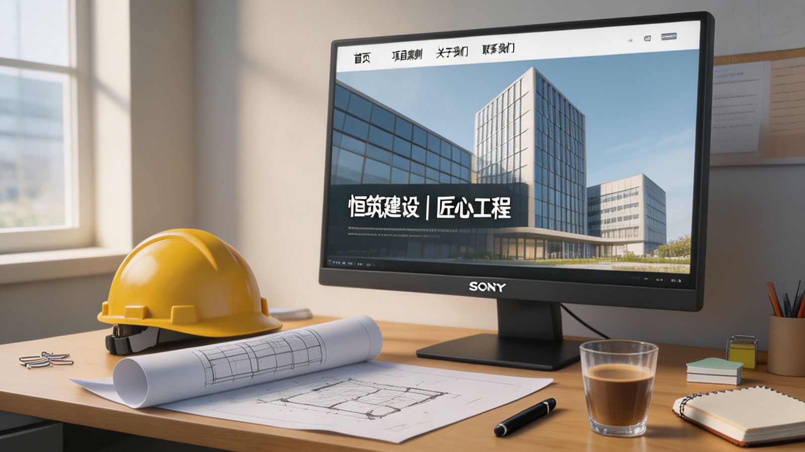 工业企业整站搭建